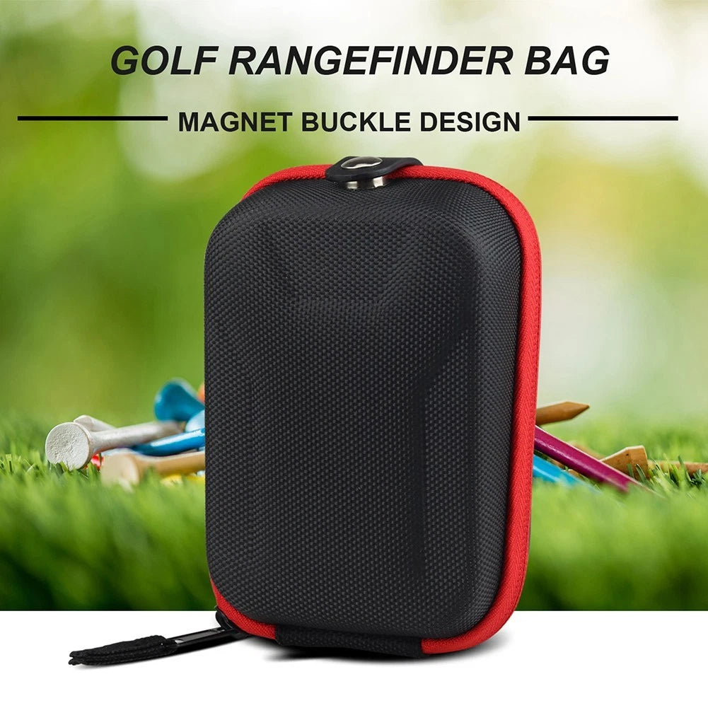 Golf Rangefinder Storage Bag Hard Shell Design 127x90x53mm