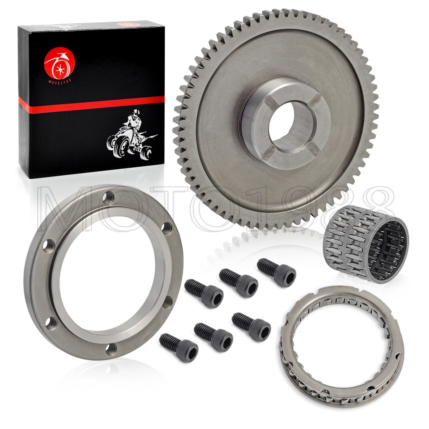 Starter Clutch One Way Bearing Gear Idler Kit for Yamaha Raptor 350 (2001–2005)