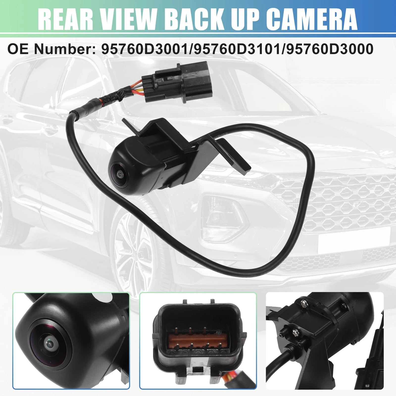 Rear View Backup Camera for Hyundai Tucson (2016–2018)