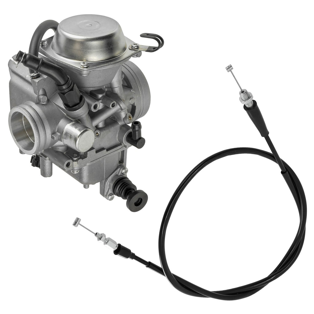 Throttle Cable and Carburetor Replacement for Honda Rancher 350 TRX350FE (2000–2003)