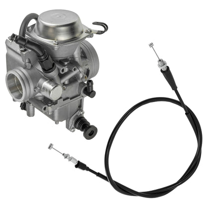 Throttle Cable and Carburetor Replacement for Honda Rancher 350 TRX350FE (2000–2003)