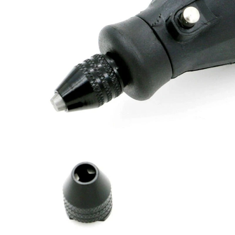 1X Keyless Quick Change Multi Drill Bit Chuck for Rotary Tools