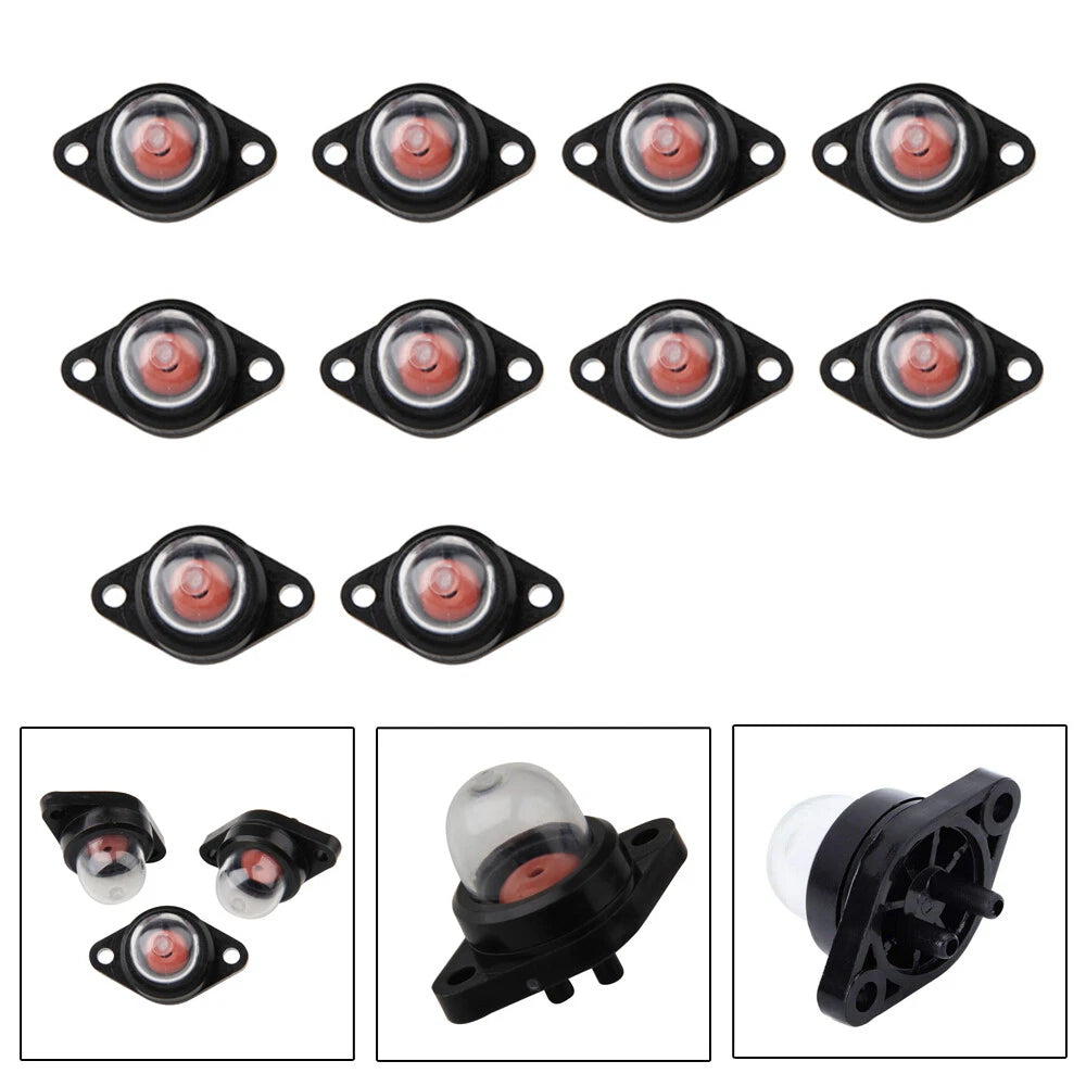 10pc Primer Bulb for Walbro Poulan Craftsman (530071835, 530047213, 188-513, 188-518)