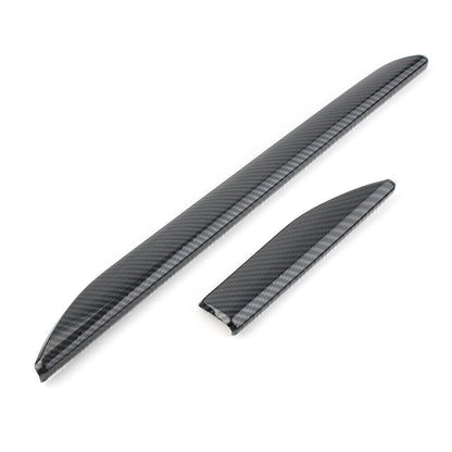 2X ABS Car Console Dashboard Strip Trim for Subaru Forester (2019–2024)