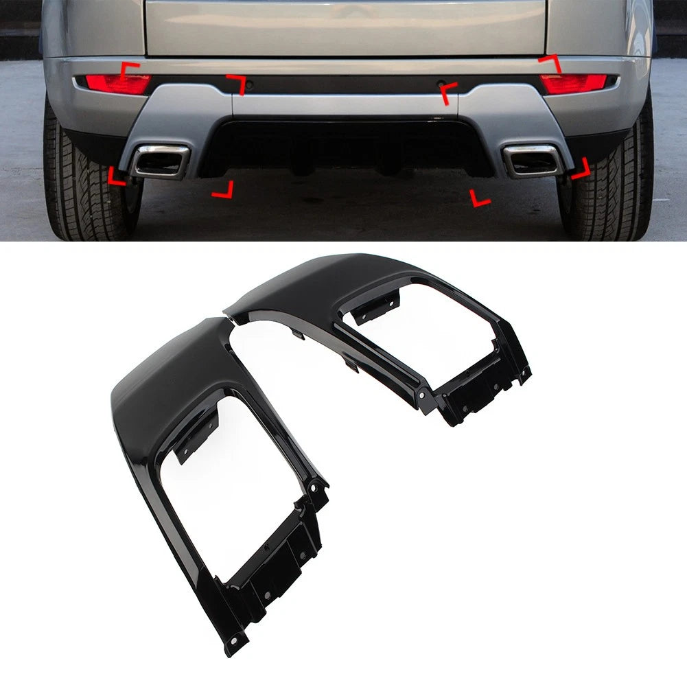 Rear Bumper Exhaust Trim for Land Rover Range Rover Evoque (2010–2018)