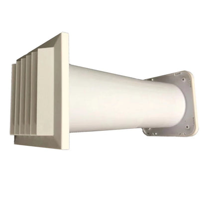 Adjustable 14cm Wall Ventilation Duct Kit with Fly Screen