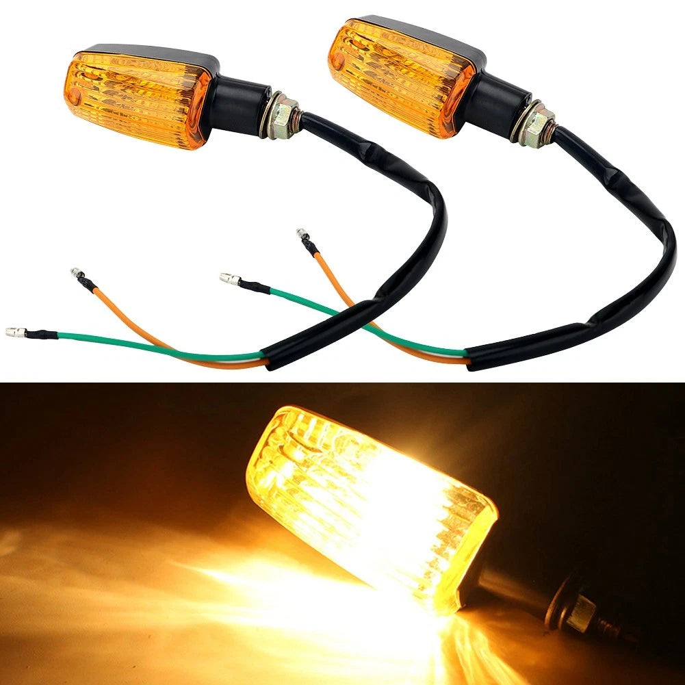 2X Turn Signal Lights for Scooters (Waterproof, Bright)
