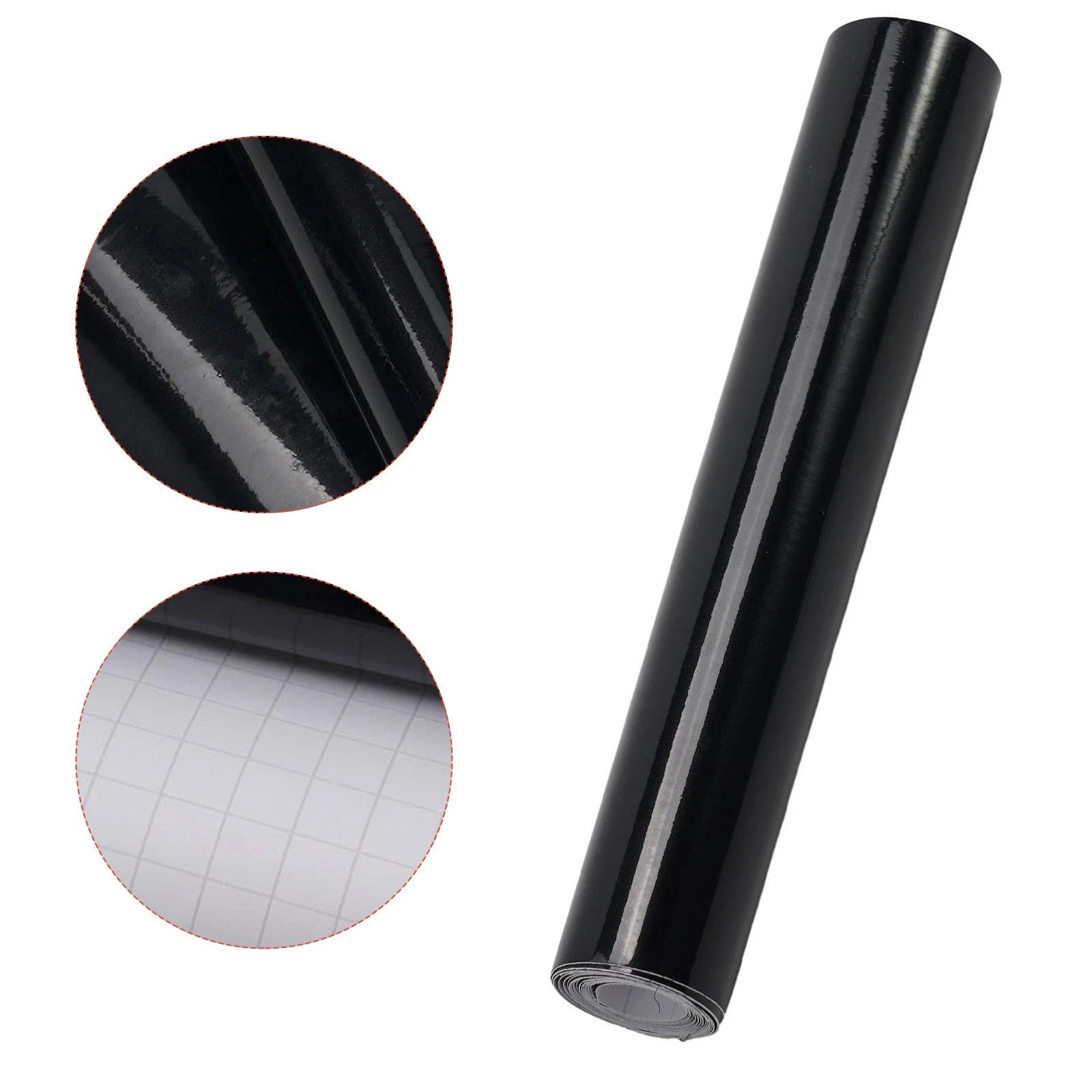Adjustable Matte Black Vinyl Sunstrip for Car Van Windshield (140x20cm)
