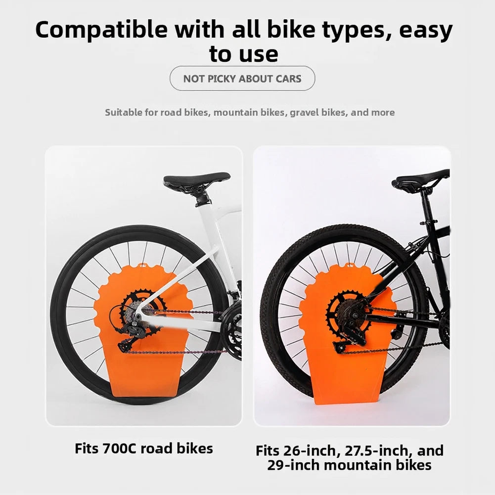 Disc Brake Dirt Shield Plate for Bicycle Brakes (51x3.8cm)