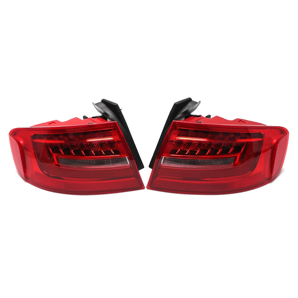 Set of 2 Outer Tail Light Brake Assembly 8K5945095AC for Audi A4 S4 (2008–2016)