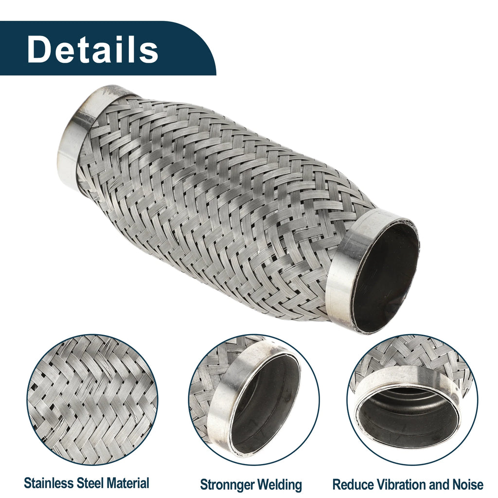 Exhaust Flex Pipe 1.96 Inch OD for