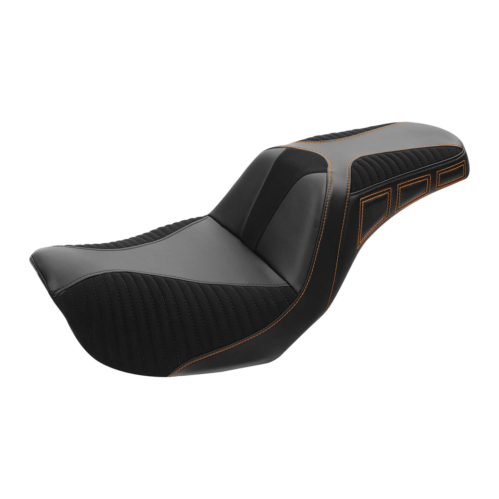 Driver Passenger Seat for Harley Dyna Super Wide Glide (2006–2017)