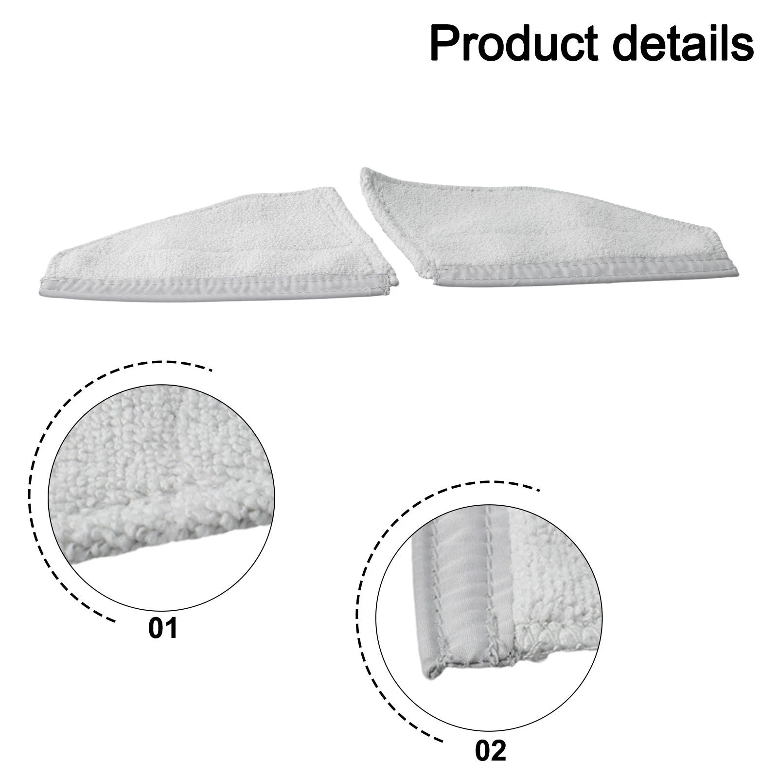 Mop Kits for ROIDMI EVE Max Robot Vacuum Cleaner