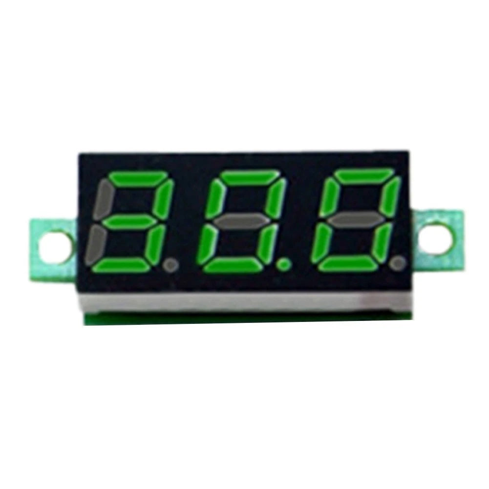 3 Wire Voltmeter DC 0-100V for Compact (0-28) with Reverse Connection Protection