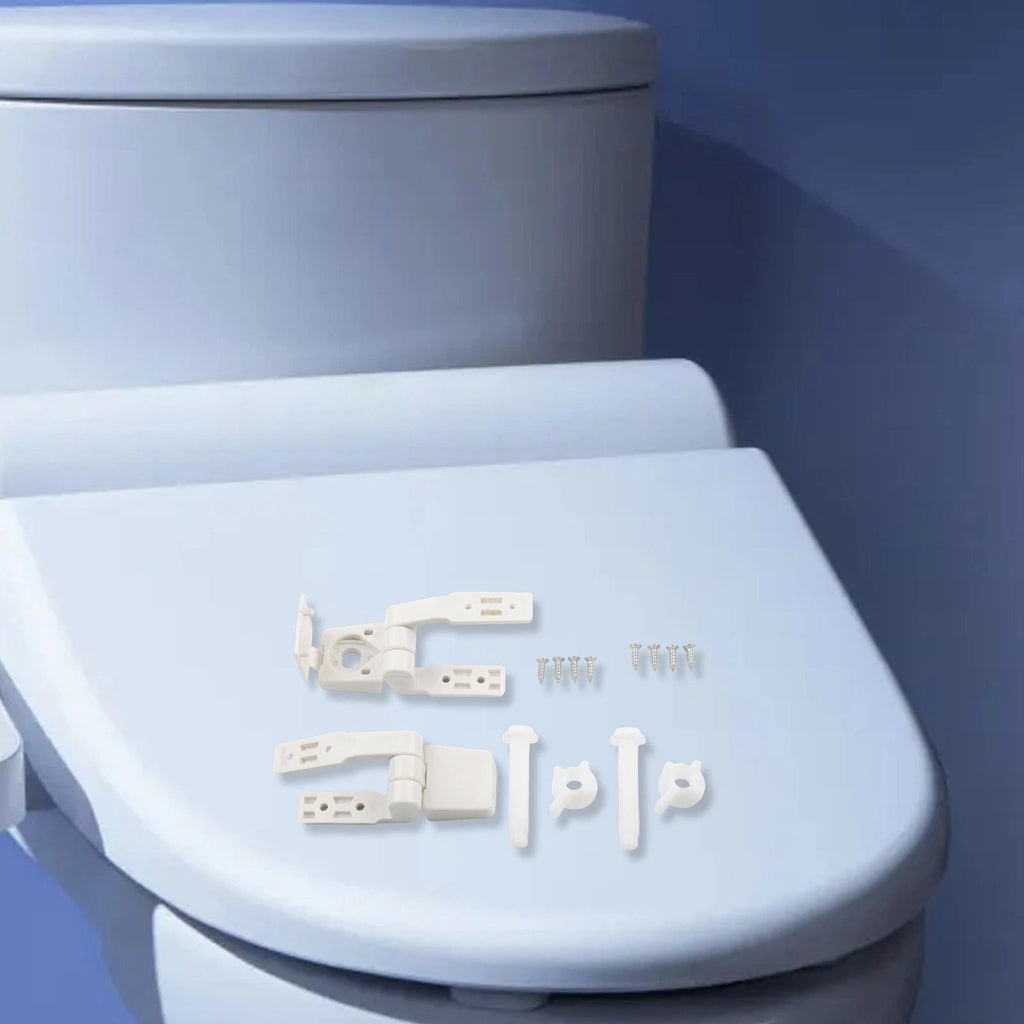 Toilet Hinge Kit for - Plastic Construction, Tools Included