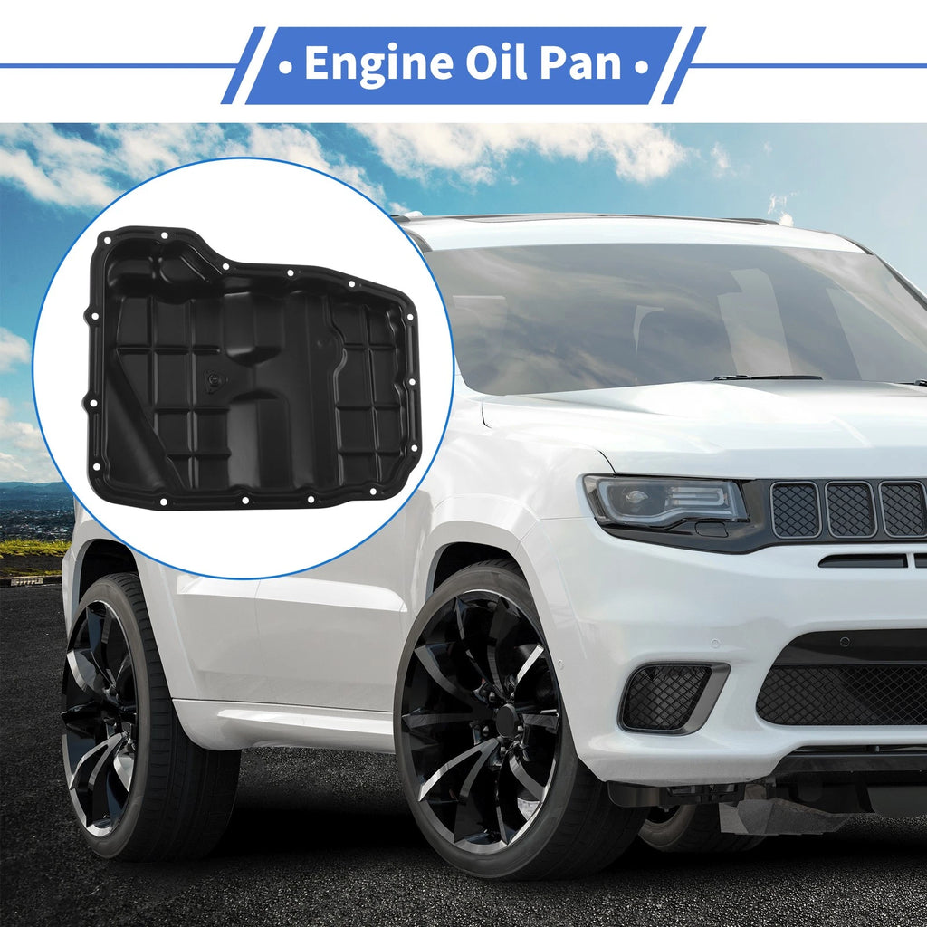Engine Oil Pan Replacement for Jeep Grand Cherokee (2010–2013) Aluminum
