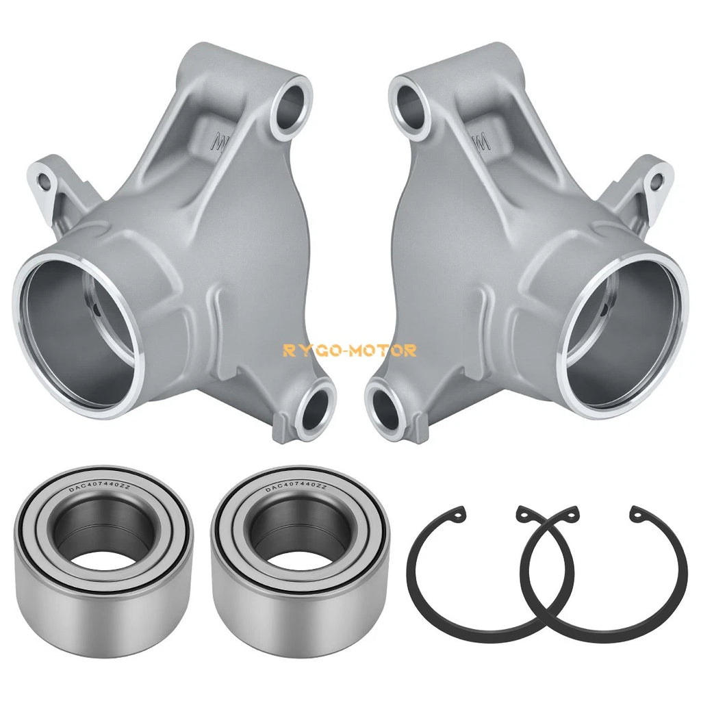 Set of 2 Rear Wheel Carriers w/ Bearings for Polaris RZR S 800 (2009–2014)