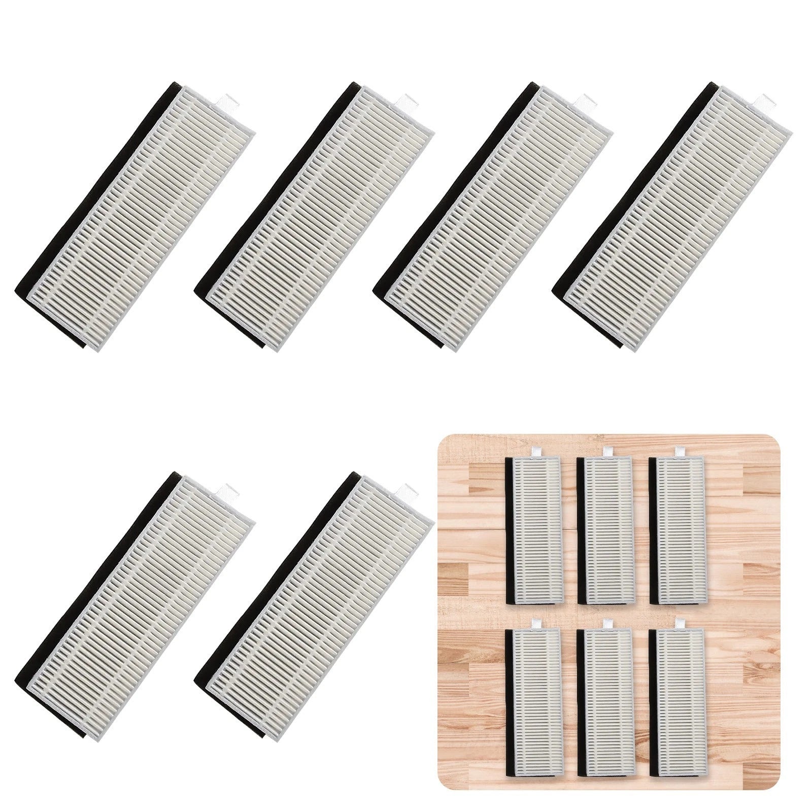 Filter Kit for ILIFE V3x Robot Mop (6 Filters)