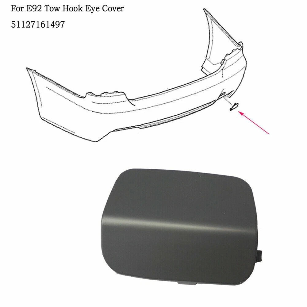 OE Replacement Rear Bumper Tow Hook Eye Cover for BMW 3 Series E92 E93 (2007–2013)