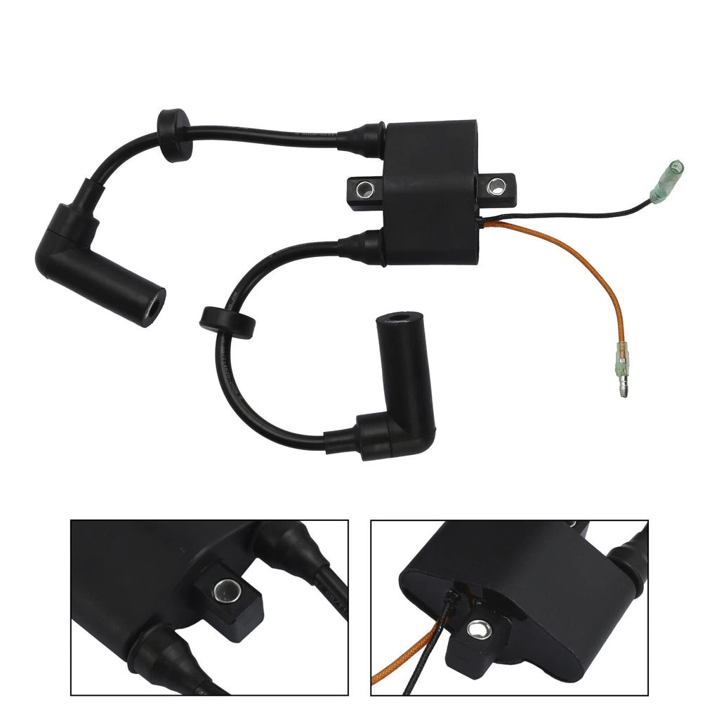 Ignition Coil for Yamaha 9.9hp F9.9 F13.5 F15 25HP 66M-85570