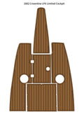 EVA Foam Faux Teak Deck Floor Pad Mat for Crownline LPX Limited (2002)
