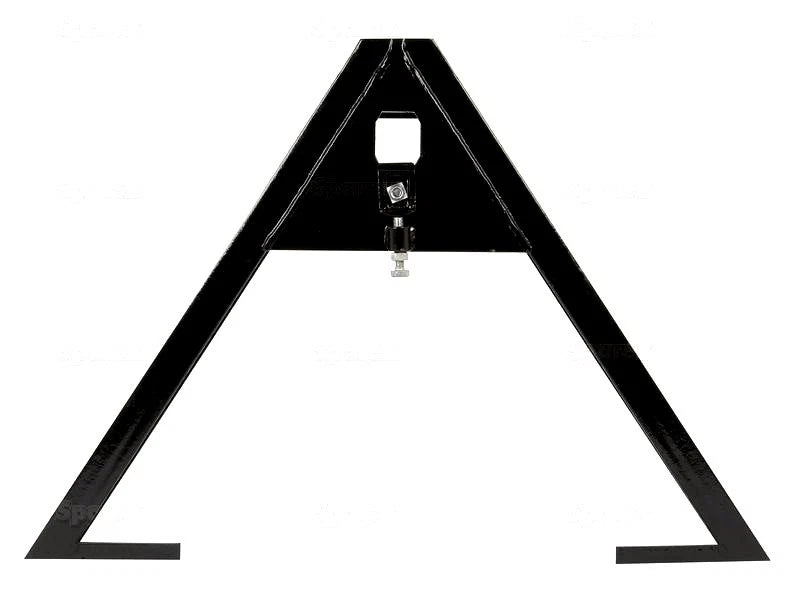 A Frame Implement Attachment for Link Box Yard Scrape Bale Spike (CAT 1/2)