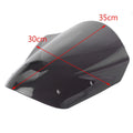 Windshield Windscreen with Bolts Bracket for Yamaha MT09 FZ09 (2013–2016)