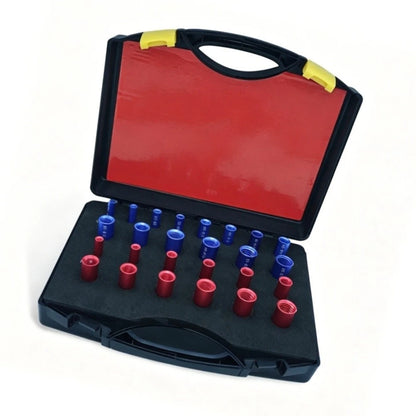 26PCS Thread Pitch Gauge for Metric 4mm 6mm 8mm 10mm 12mm Inch 6-32