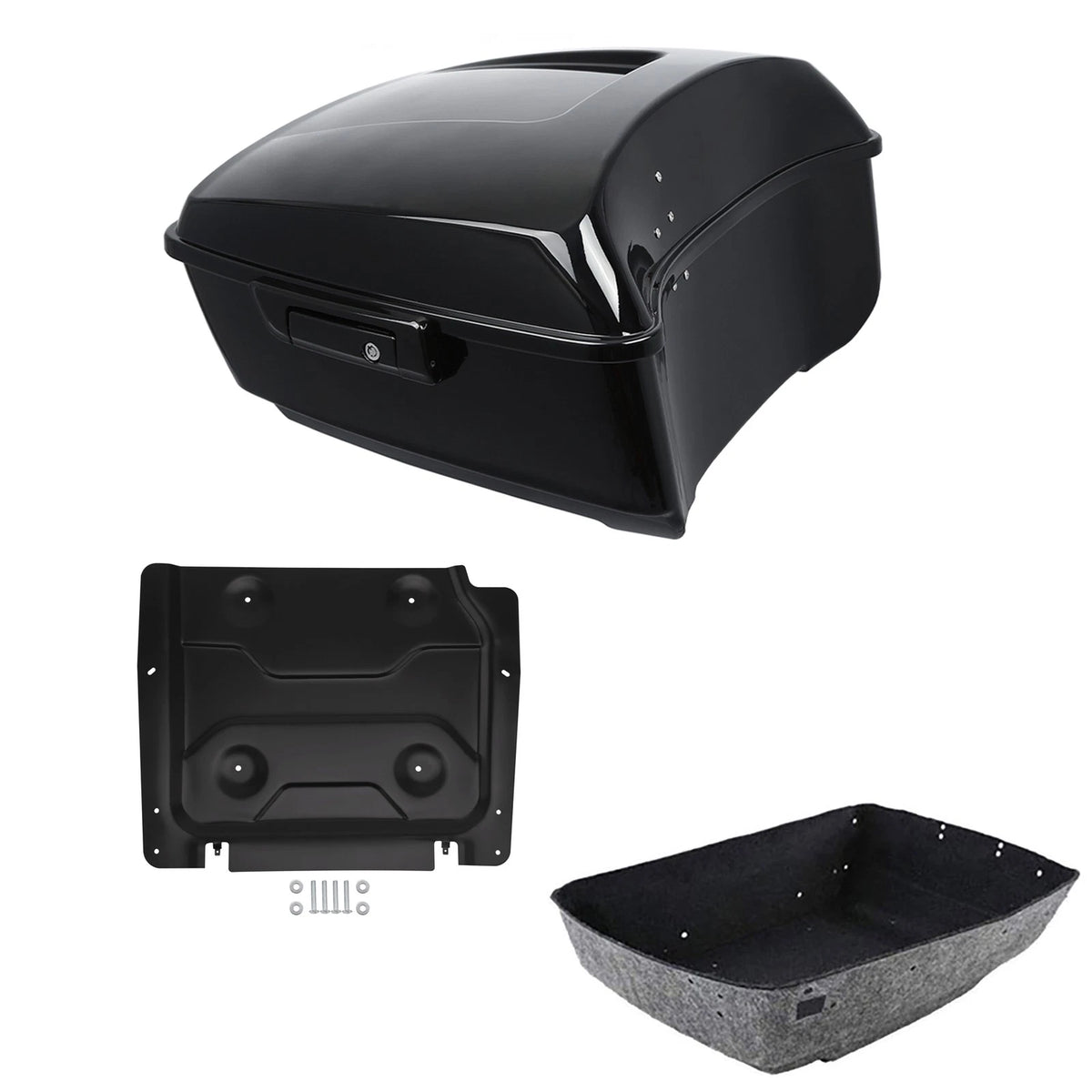 Trunk Luggage Base Plate for Harley Touring Street Glide (2014–2026)
