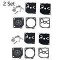 Set of 2 Carburetor Repair Kits for ZAMA RB-39 (Poulan, McCulloch)