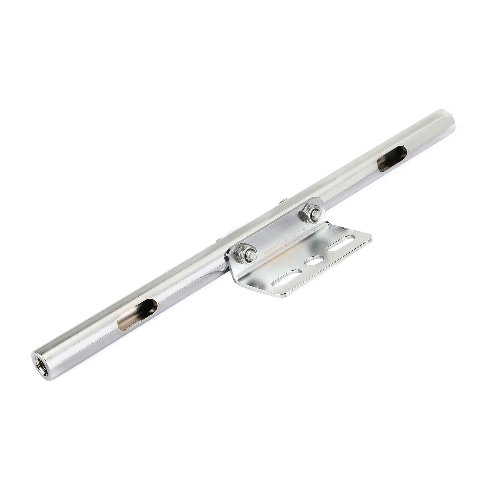 Universal Front Turn Signal Spot Light Bar Mount Bracket Clamp Chrome