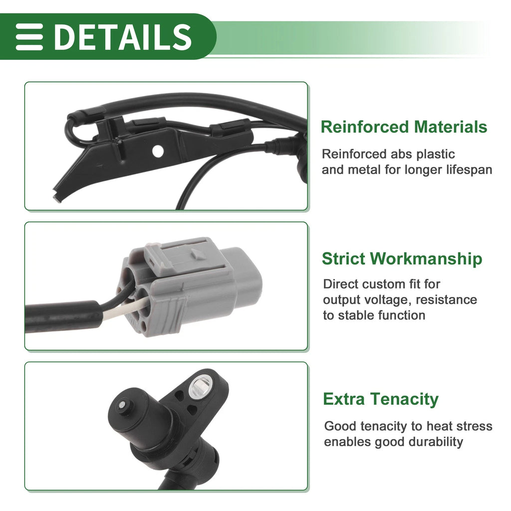 ABS Wheel Speed Sensor Replacement for Toyota Sienna (1998–2000)