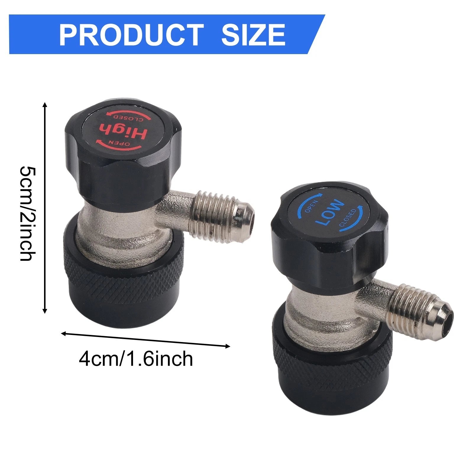 R134a Quick Connect Adapter for Automotive Applications (Universal)