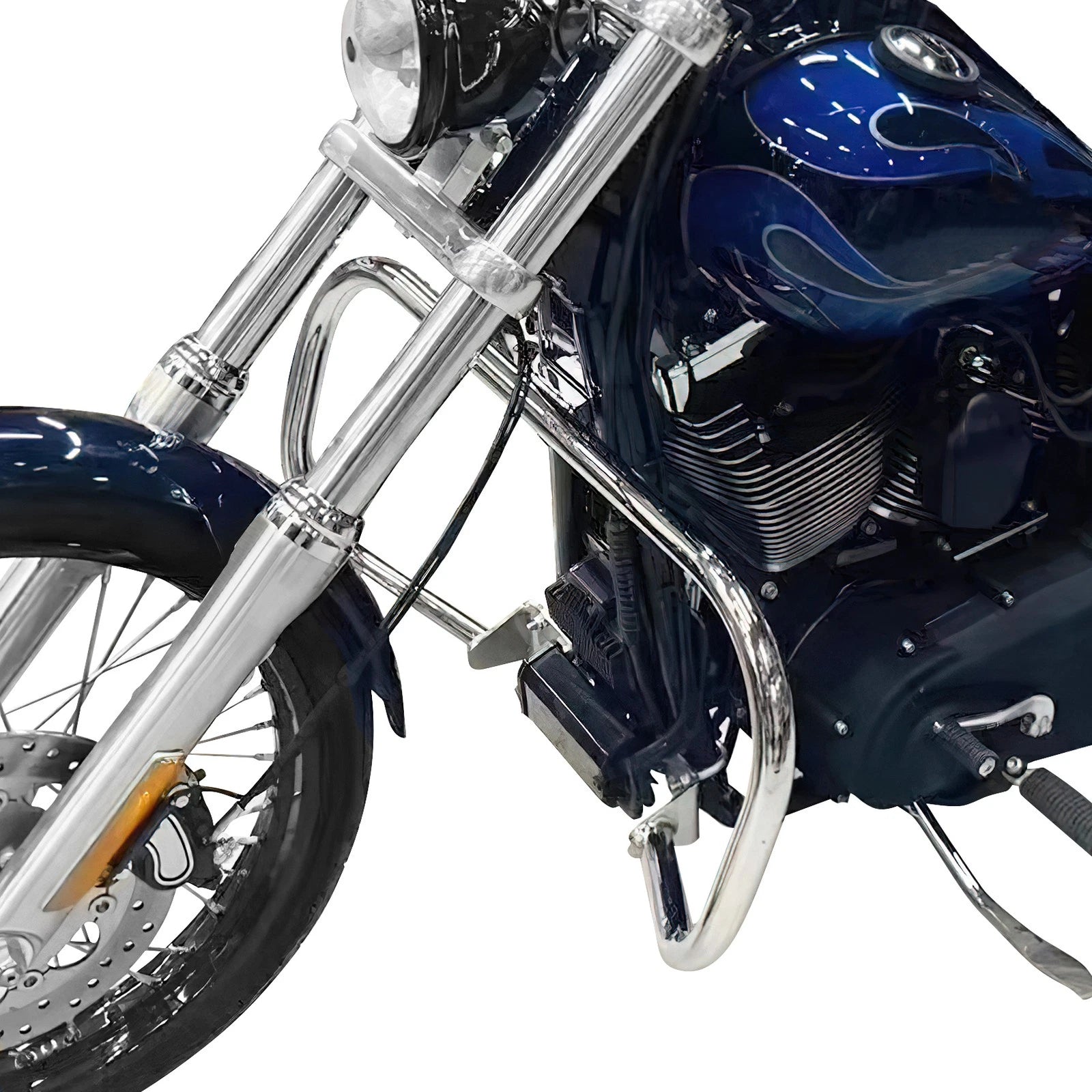 Engine Guard Freeway Crash Bar for Harley Davidson Dyna FXD (2006–Present) #49010-06