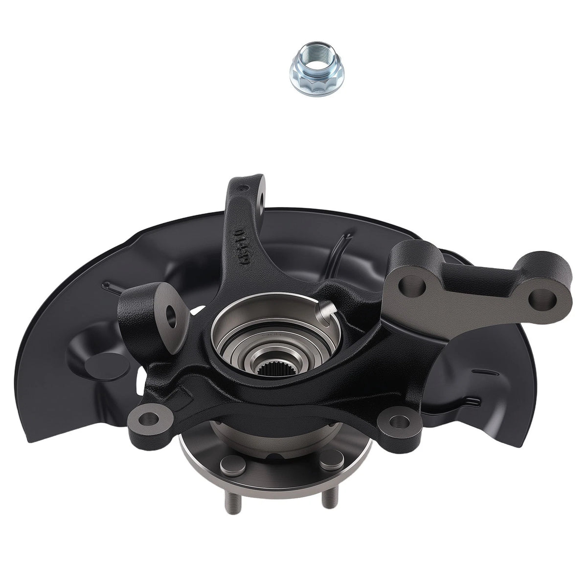 Front Driver Side Steering Knuckle Wheel Hub for Toyota Camry (2012–2017)