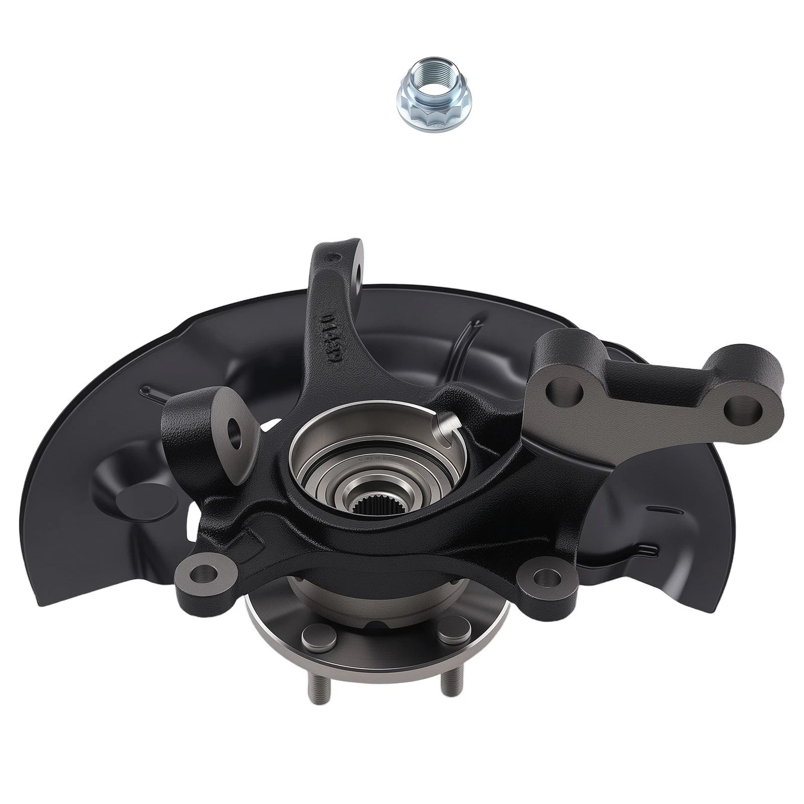 Front Driver Side Steering Knuckle Wheel Hub for Toyota Camry (2012–2017)