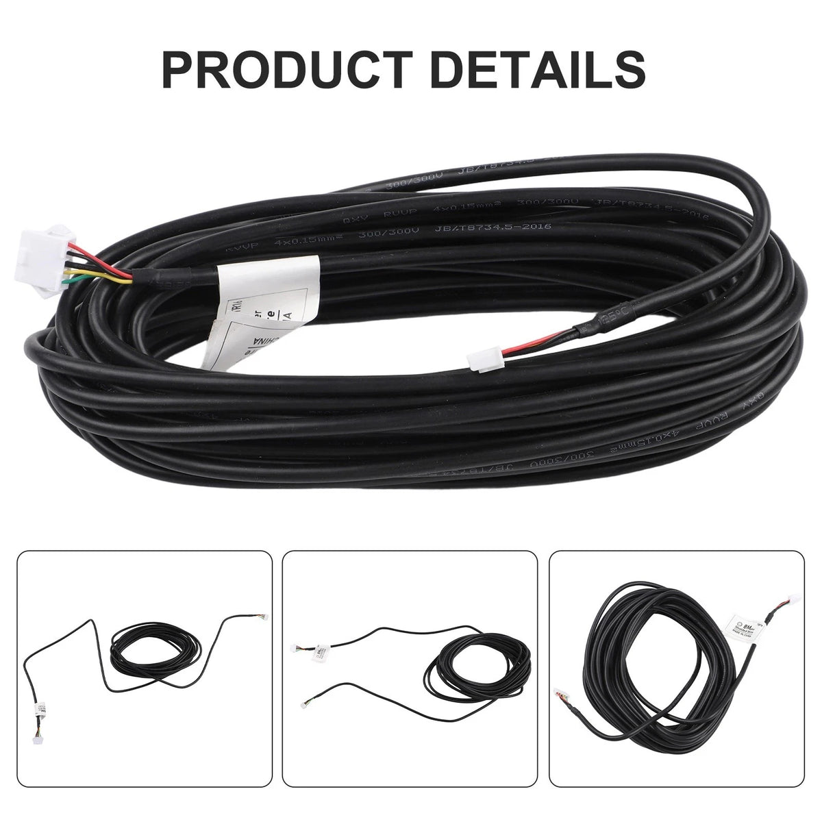 Coulometer Cable Extender for TR16 (Multiple Length Options)