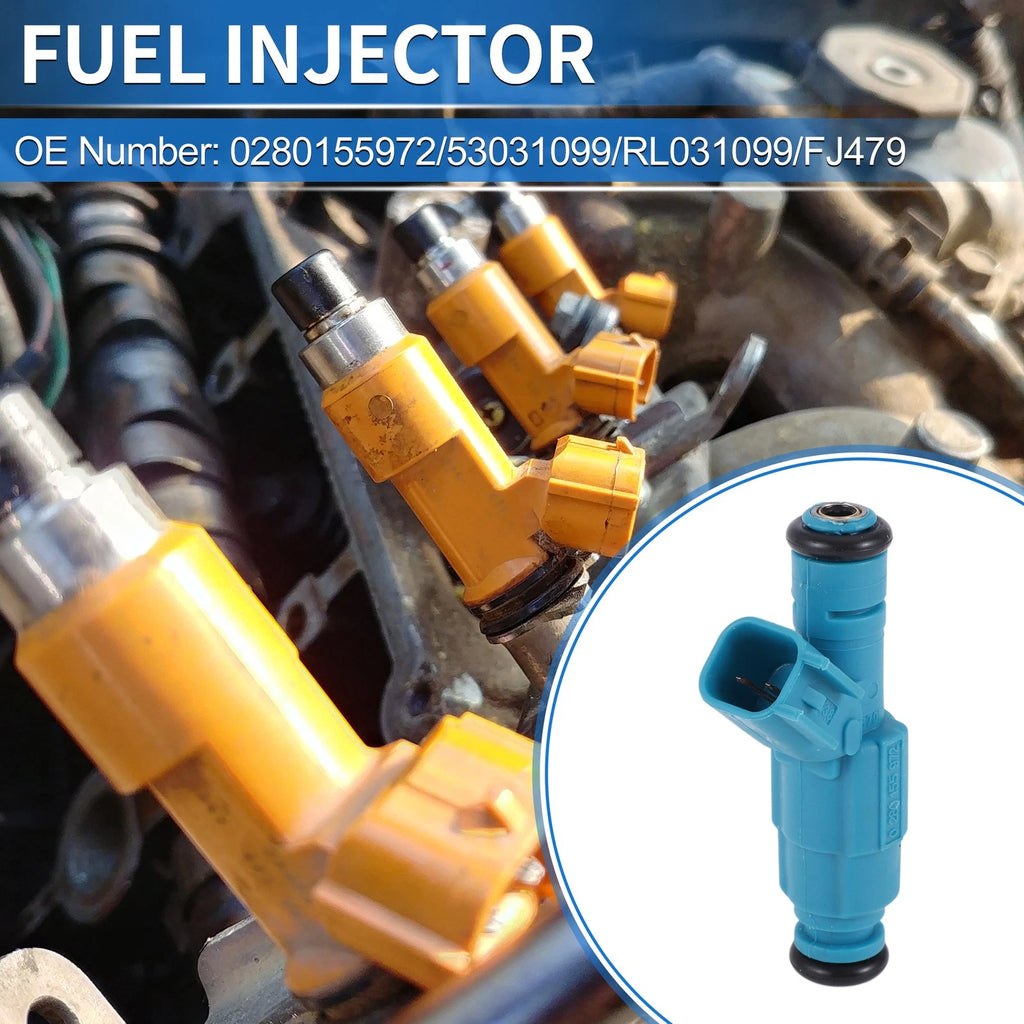 Fuel Injector Replacement for Dodge Ram 1500 V6 3.7L (2002–2003)