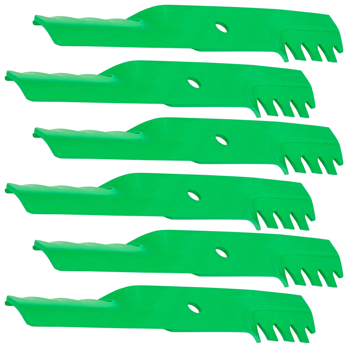 Toothed Deck Blade for Gravely Ariens Exmark 48 Inch (16-1/4x5/8 Hole)