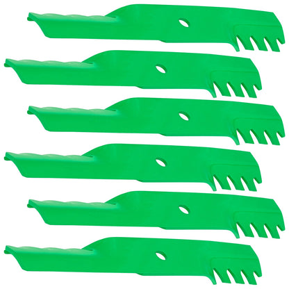 Toothed Deck Blade for Gravely Ariens Exmark 48 Inch (16-1/4x5/8 Hole)