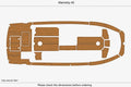 EVA Foam Pads for Mainship 40 Swim Platform Cockpit