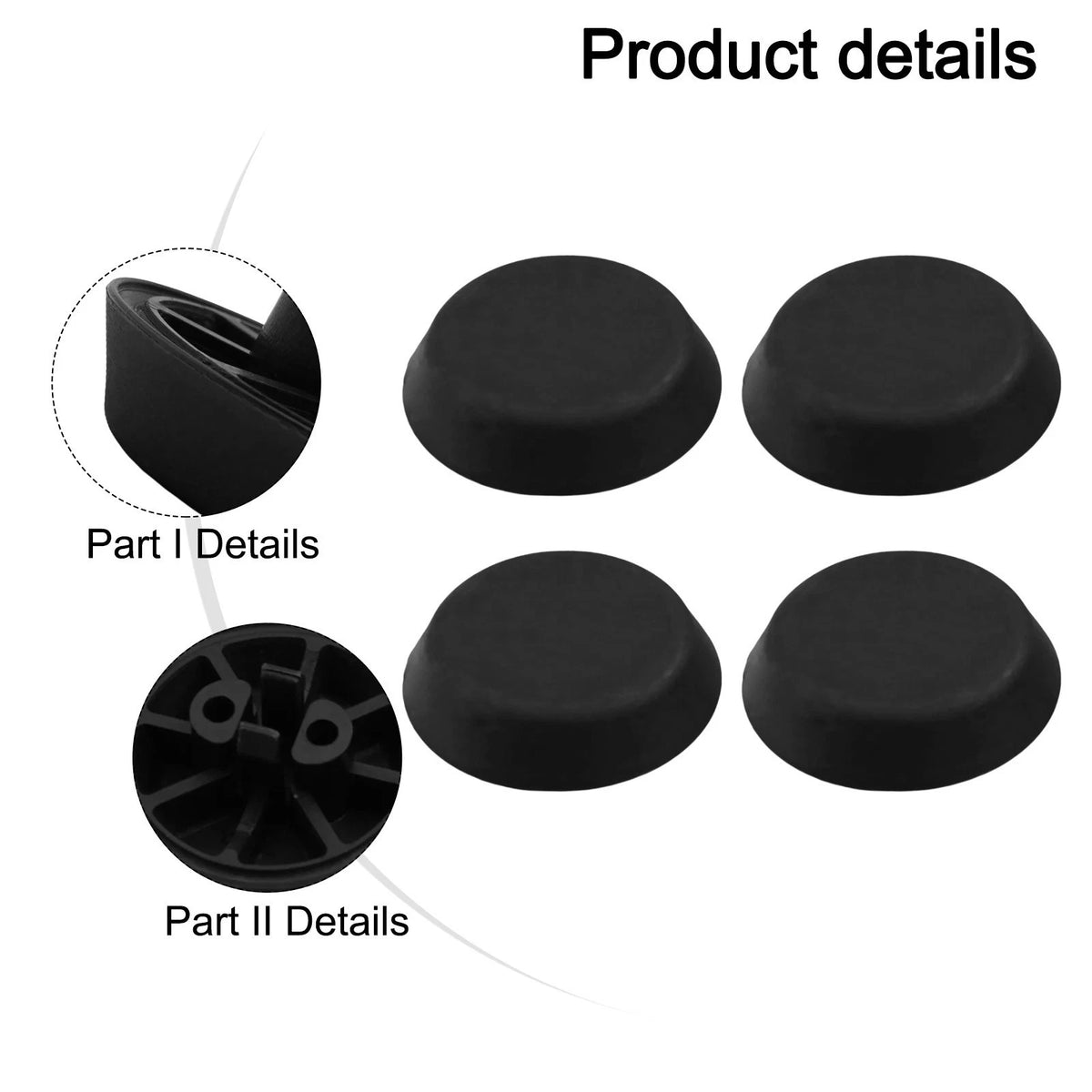 Pack of 4 Under Car Lift Pads for BMW E36