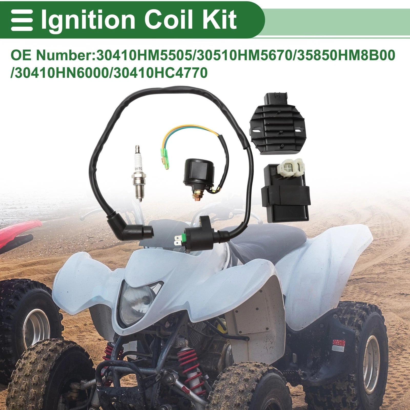 Ignition Coil Replacement for Honda TRX250X AC (2013–2013)