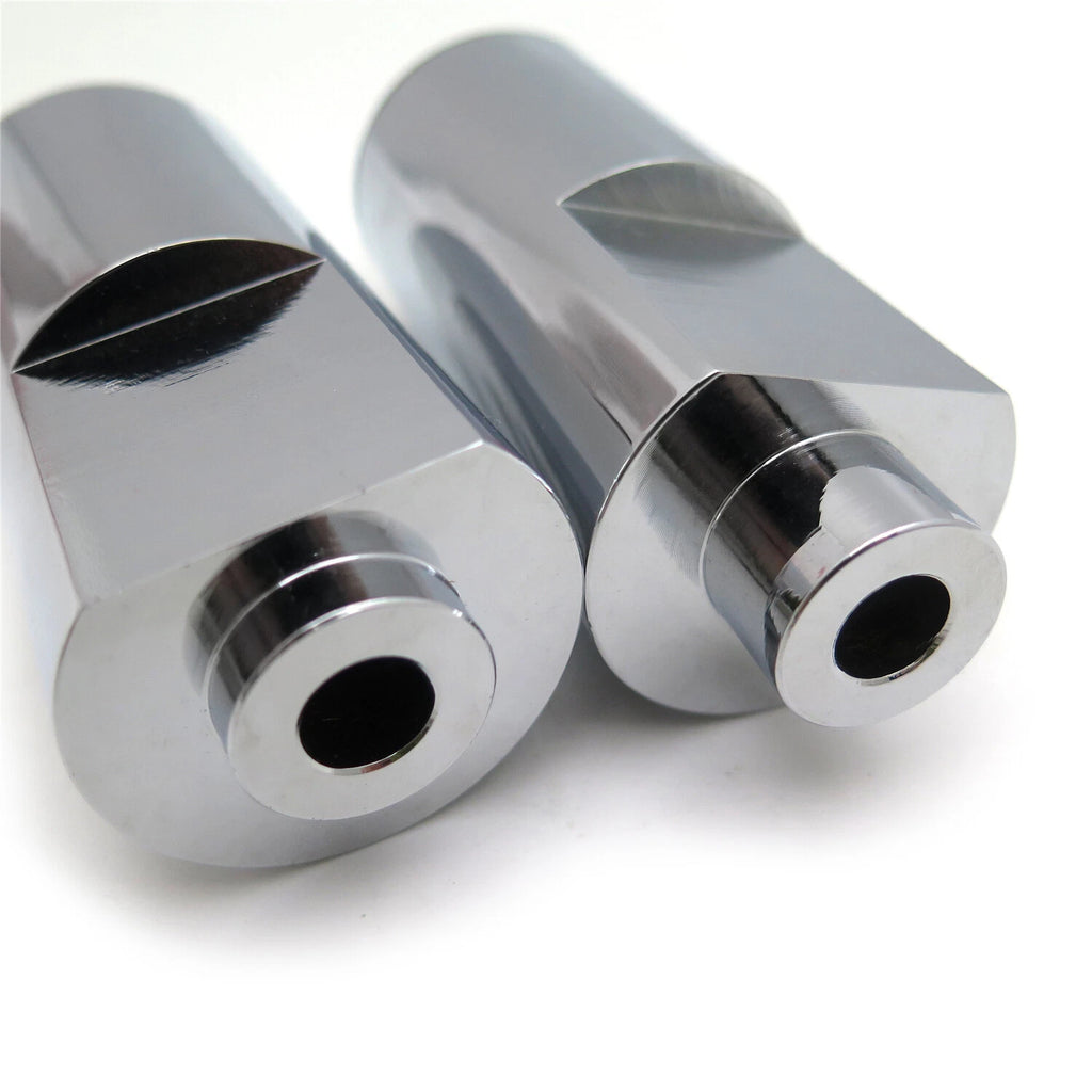 Chrome Spike Frame Sliders for Yamaha YZF R1 (2004–2006)