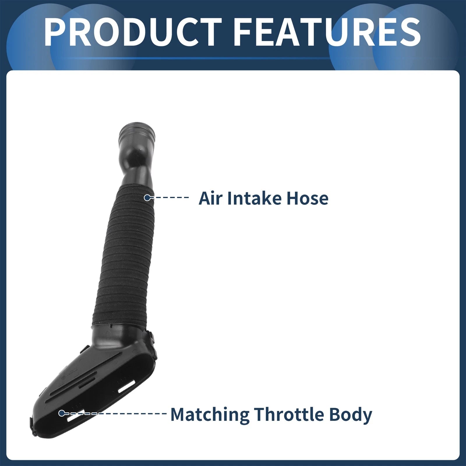 Engine Air Intake Hose for Mercedes Benz Air Cleaner Intake (2010–2023)
