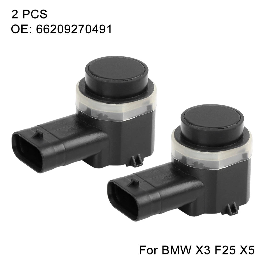 2pcs Parking Sensor PDC Reverse OEM Replacement for BMW X3 X5 X6 (2011–2018)