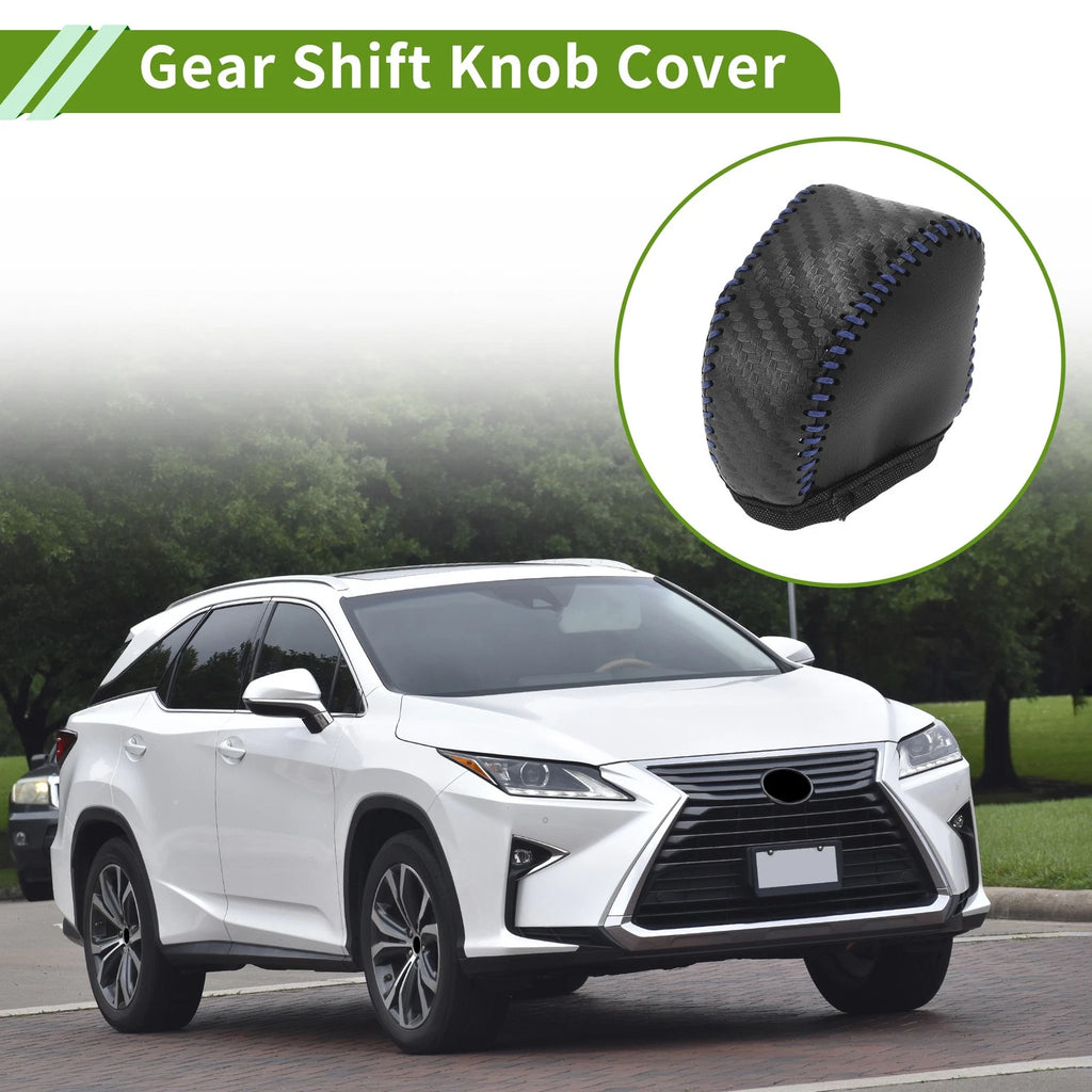 Gear Shift Knob Cover Replacement for Lexus NX250 (2022–2023) Blue Black