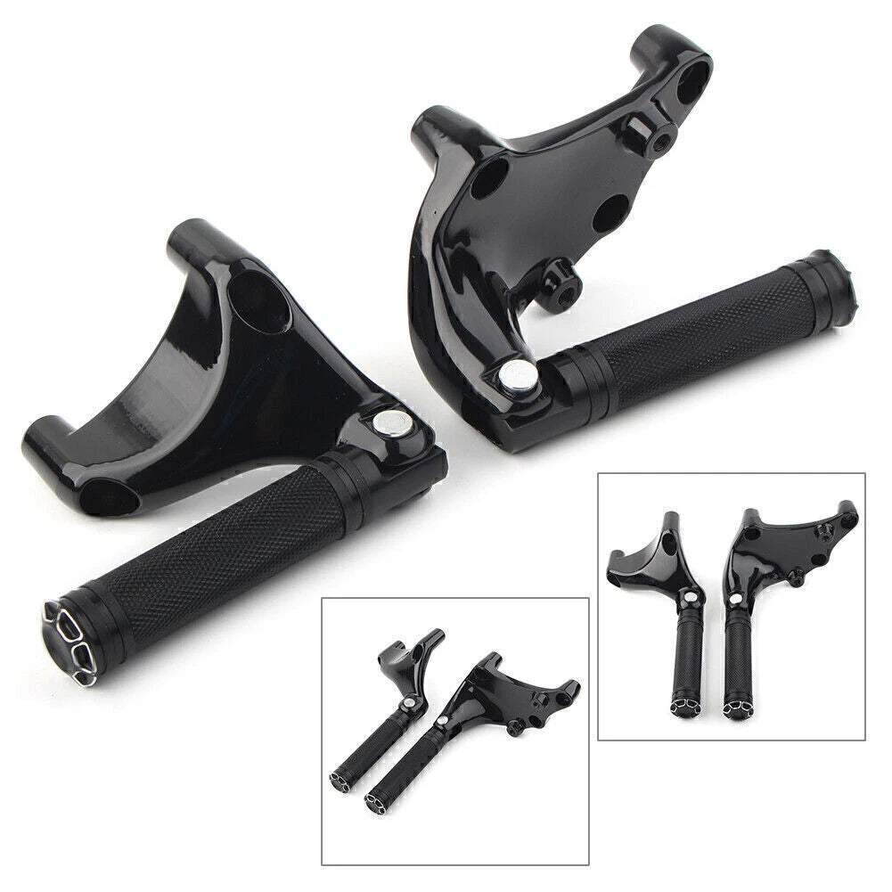 Rear Passenger Foot Peg Footrest Kit for Harley SuperLow XL883L XL1200T (2014–2021)