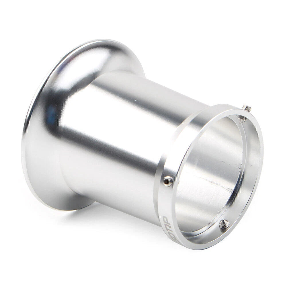 55mm Carburetor Air Filter Velocity Stacks for 32/34mm (Silver)