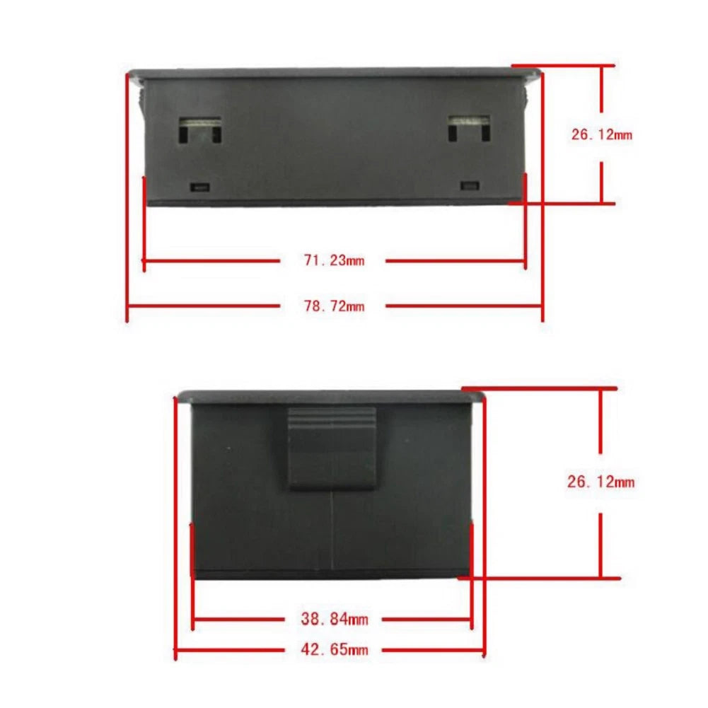 Bidirectional Hall Effect Coulomb Meter for Automotive (LCD Display)